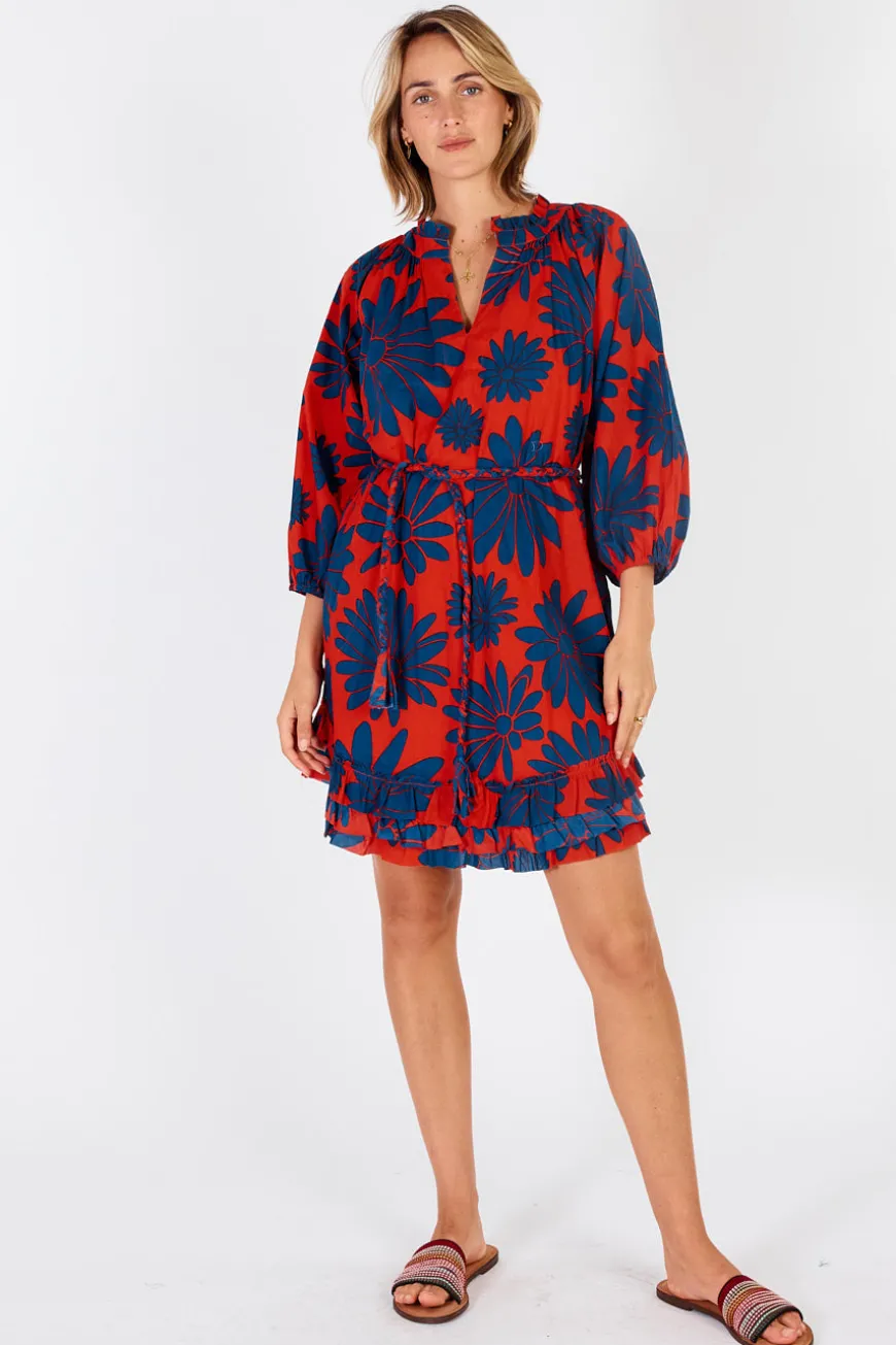 IBSA Edmonton Frill Dress Red