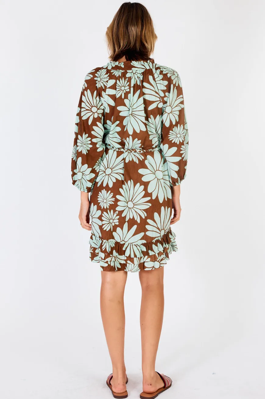 IBSA Edmonton Frill Dress Coffee