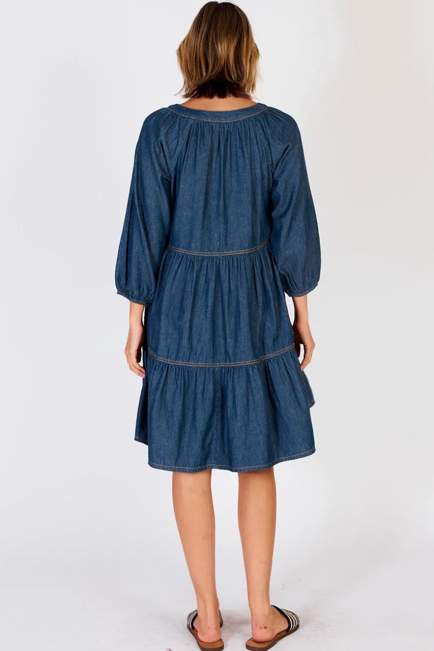 IBSA El Paso Tiered Dress Dark
