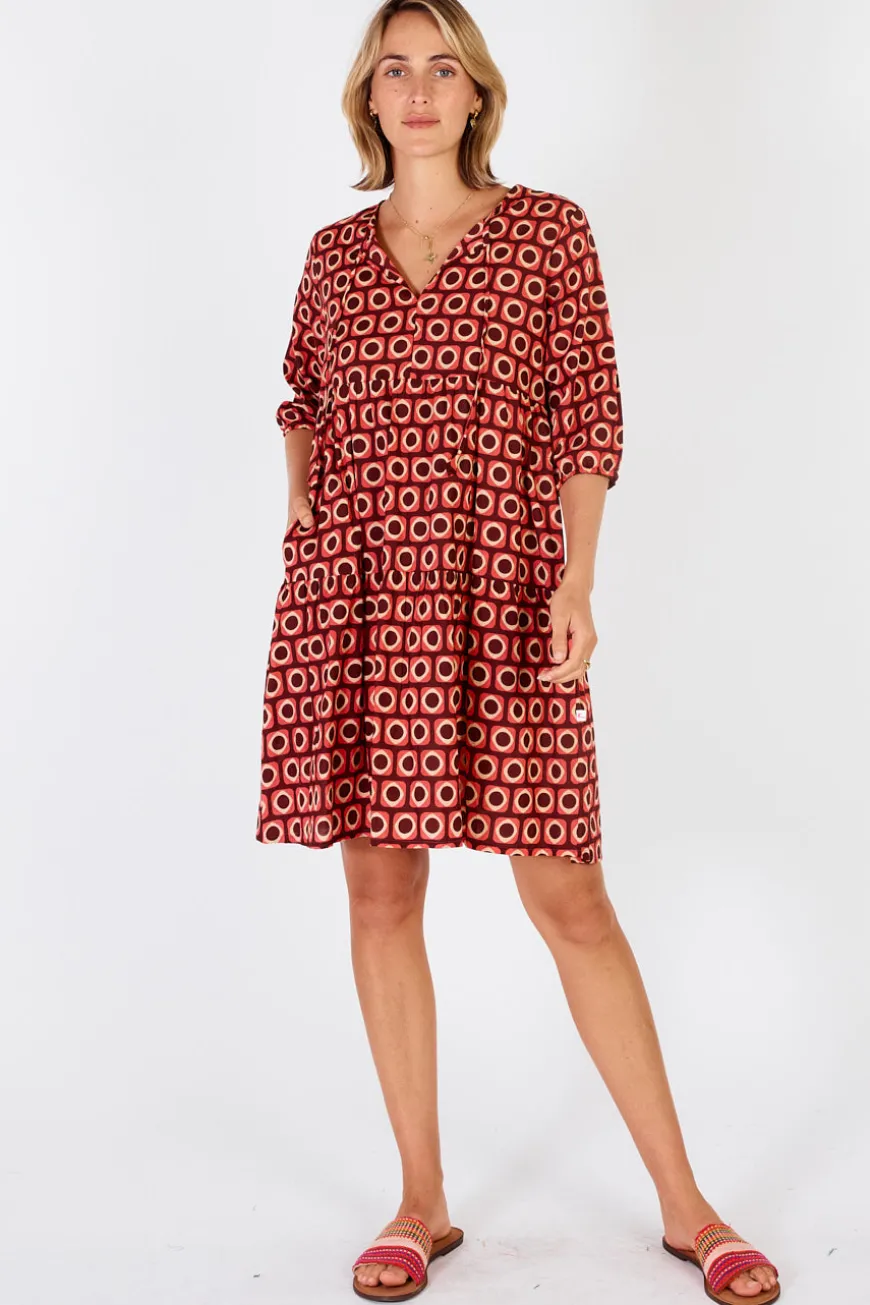 IBSA Montreal Dress Cranberry