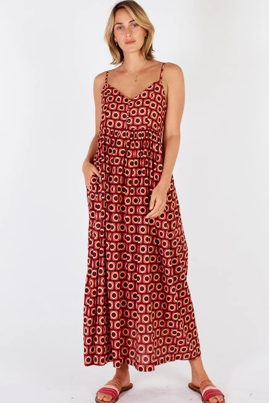 IBSA Montreal Sundress Cranberry