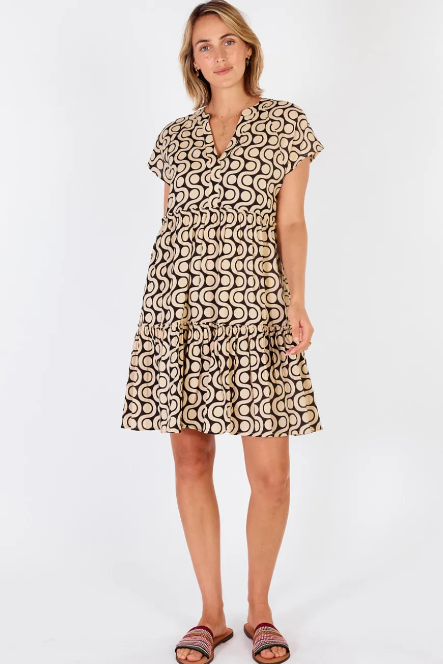 IBSA Quebec Tiered Dress Natural