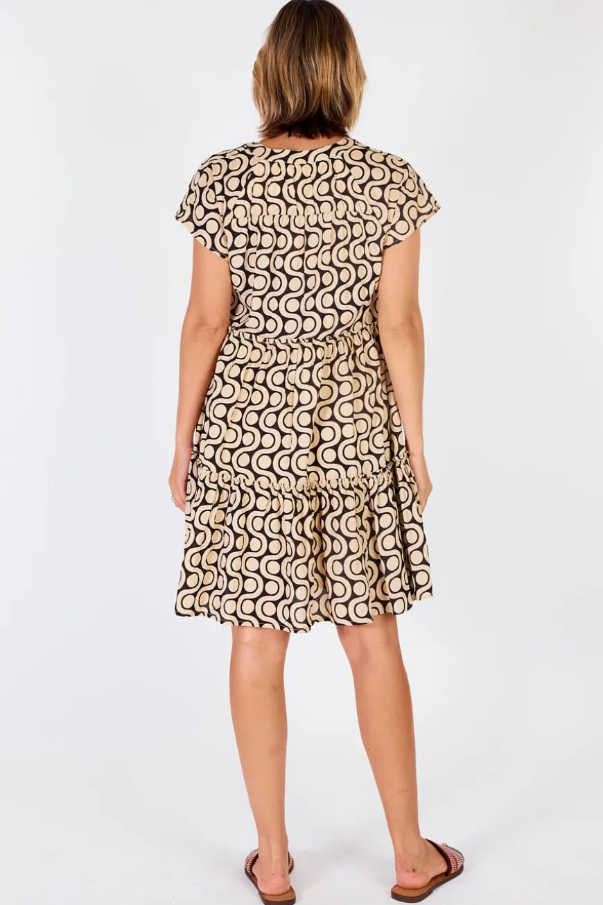 IBSA Quebec Tiered Dress Natural