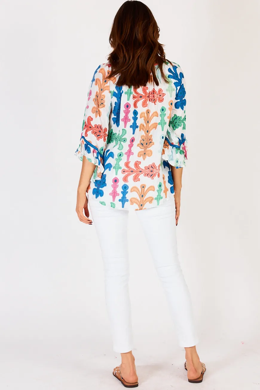Lulailfe Olivia Top White