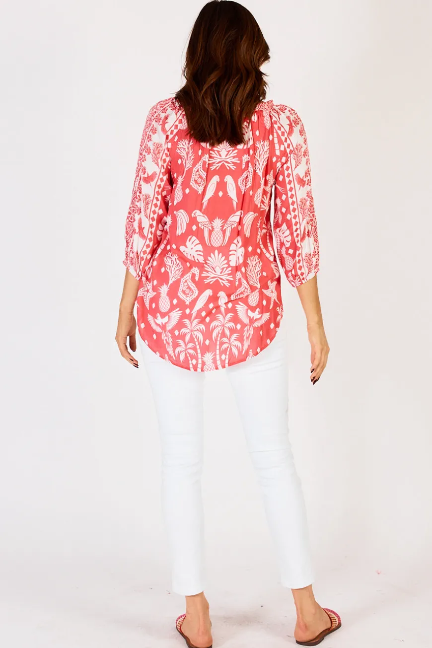 LulaLife Agatha Top Melon