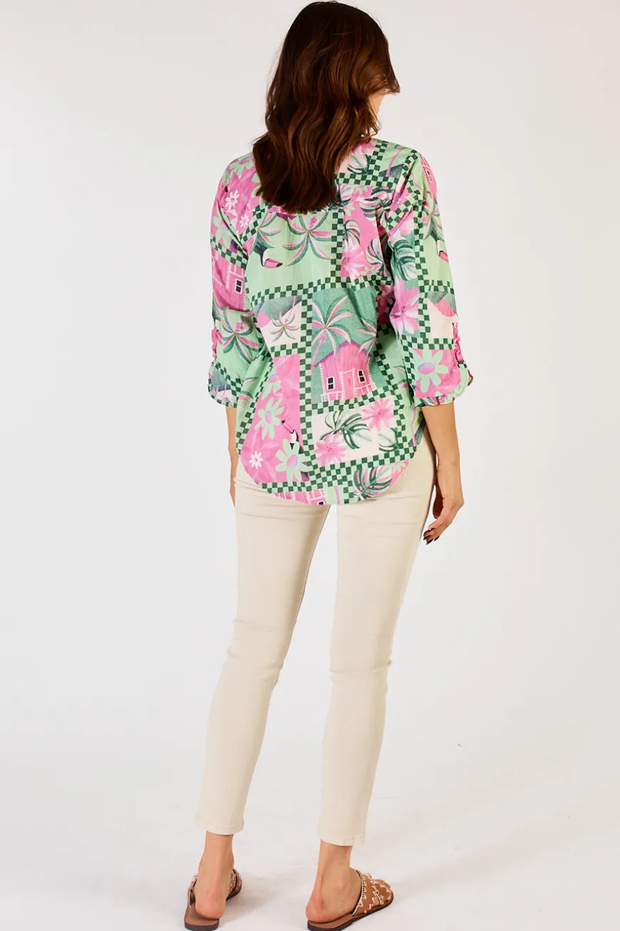 Lulalife Audrey Shirt Sea