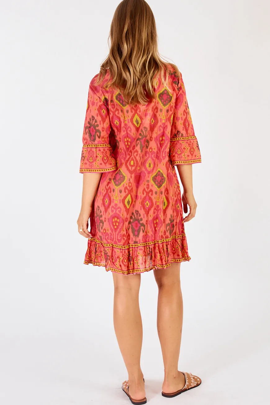 LulaLife Augusta Dress Melon