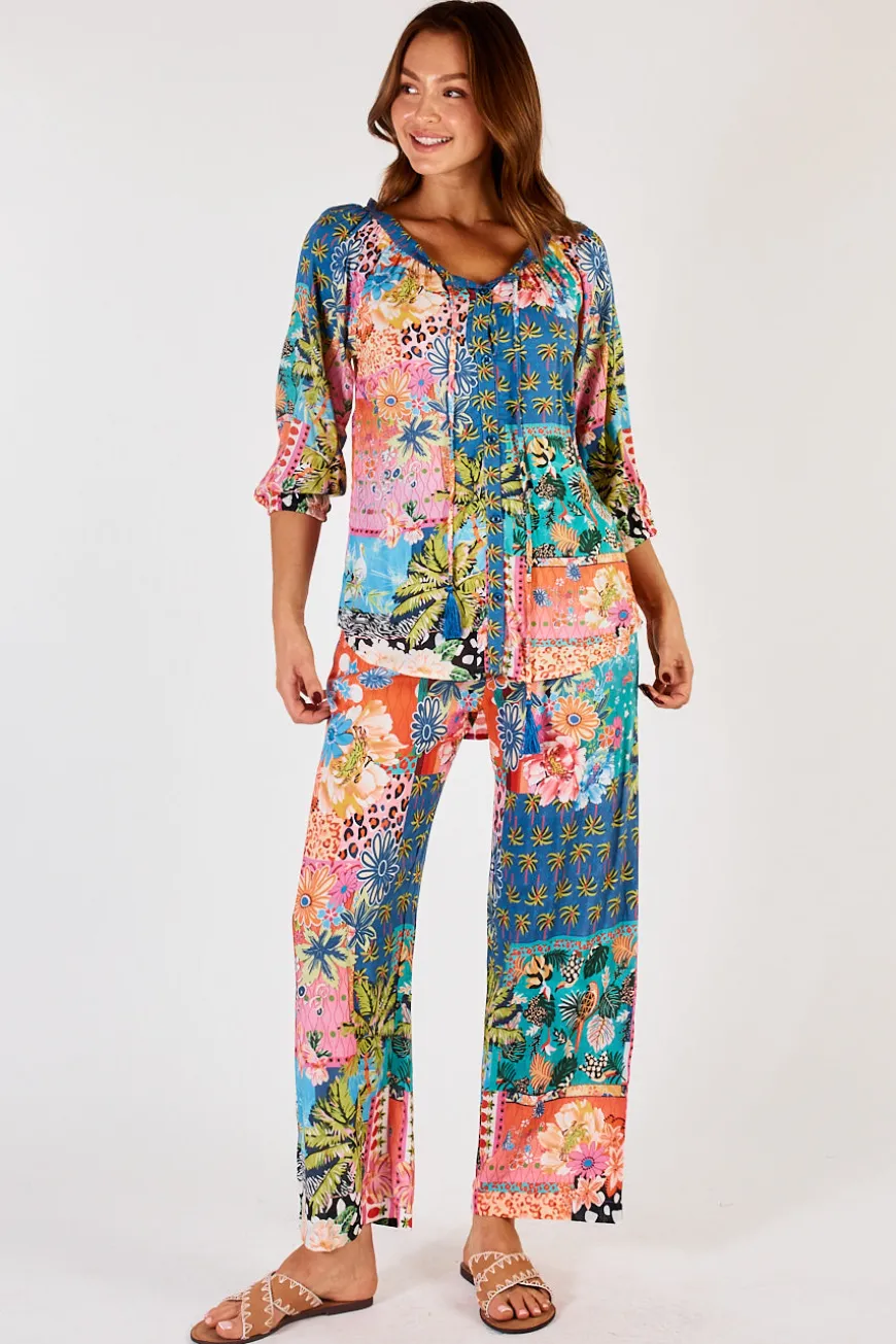 LulaLife Avoca Pant Ocean