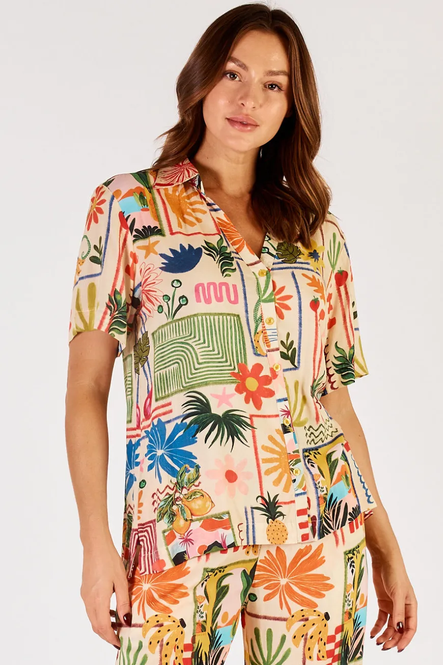 Lulalife Ellery Shirt Cream