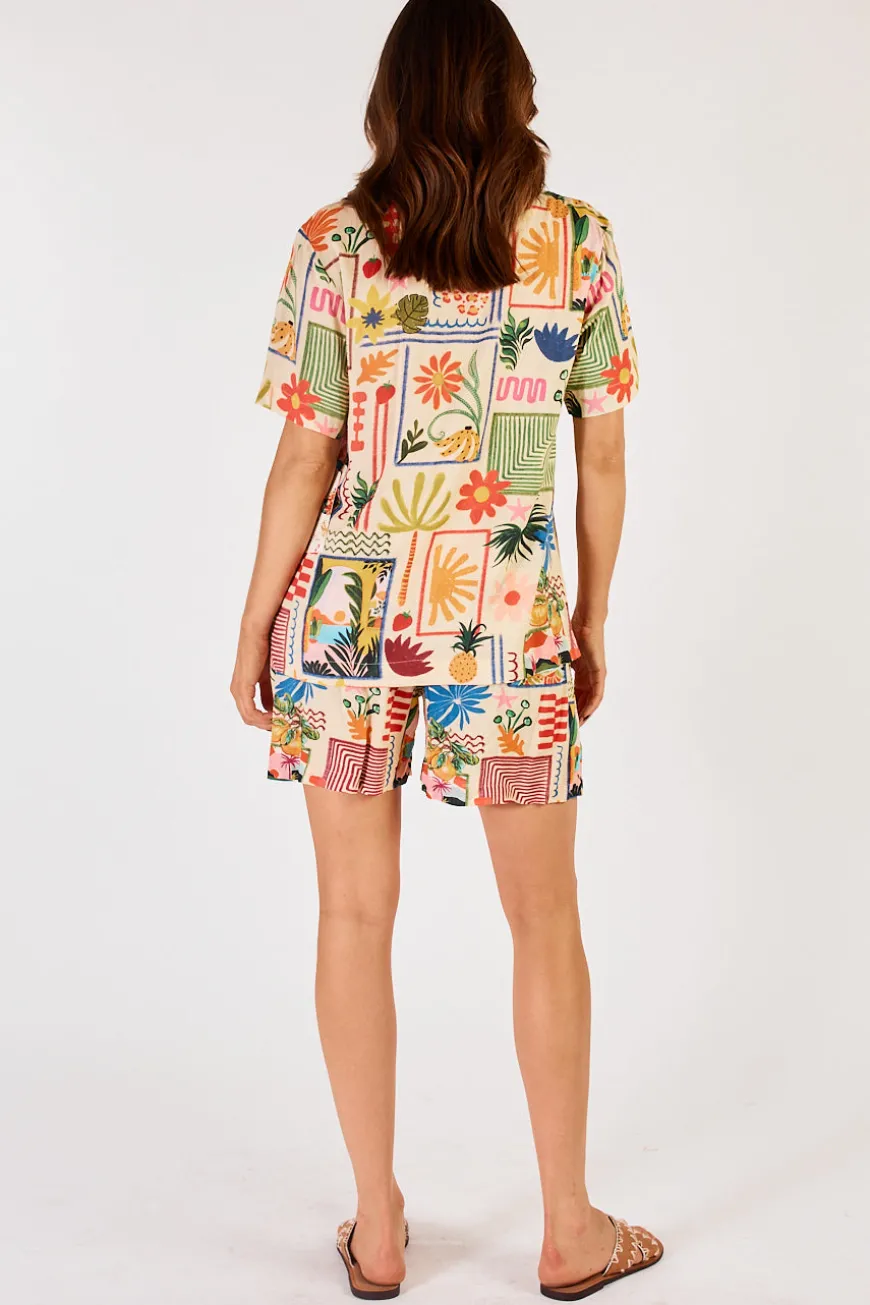 Lulalife Ellery Shirt Cream