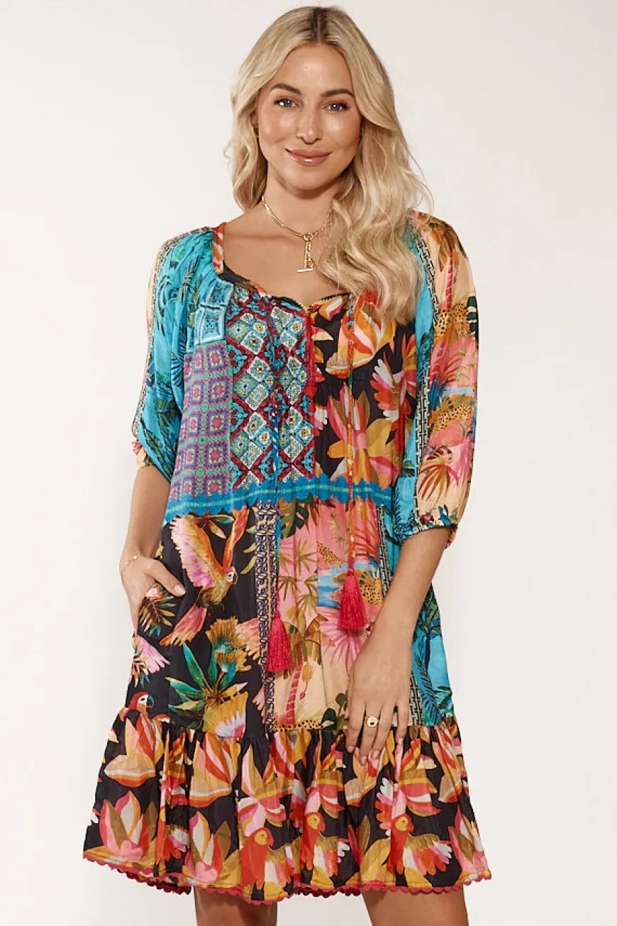 Lulalife Gertie Shirred Dress