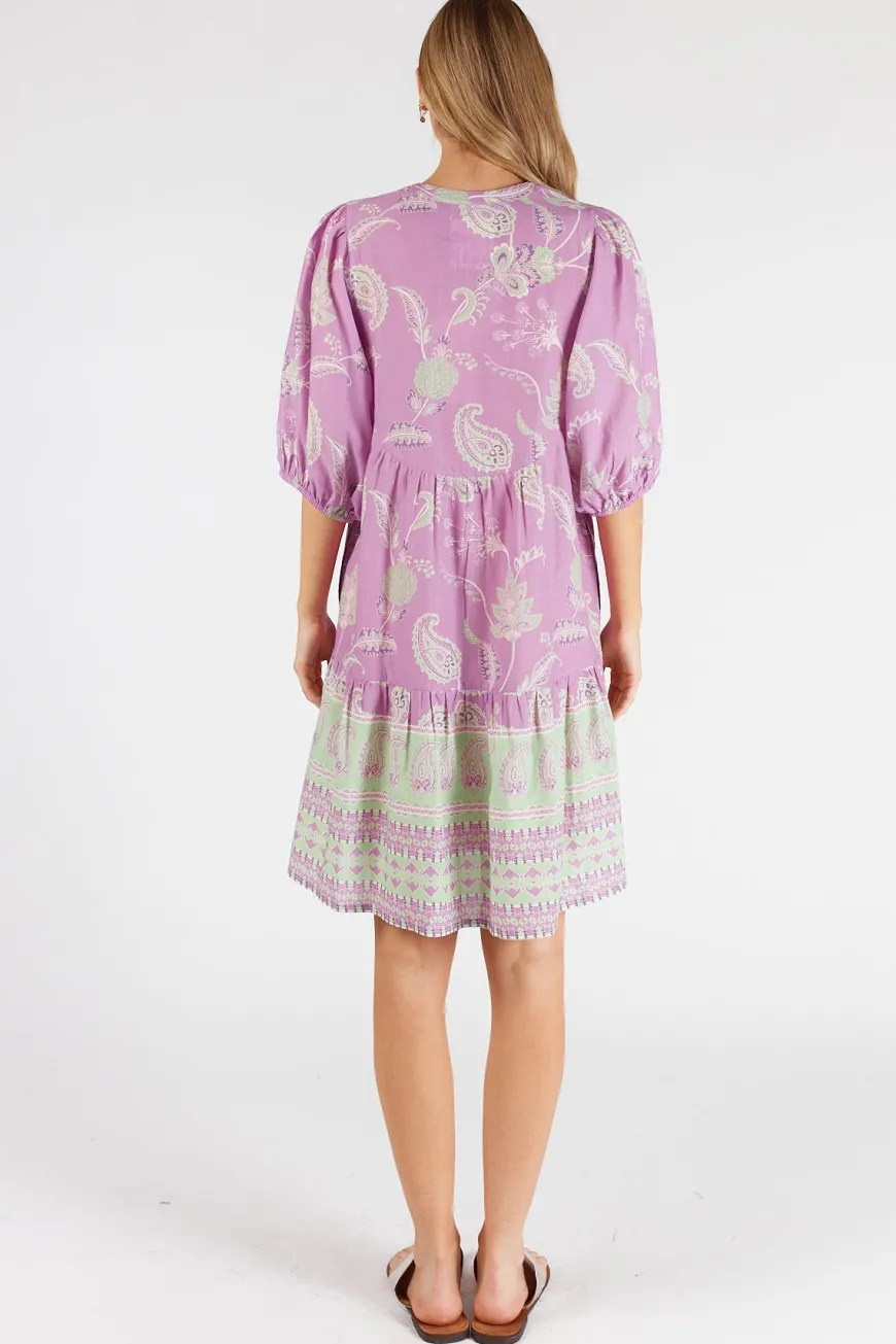 LulaLife Gianna Dress Orchid