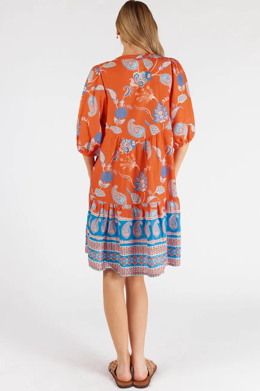 LulaLife Gianna Dress Red