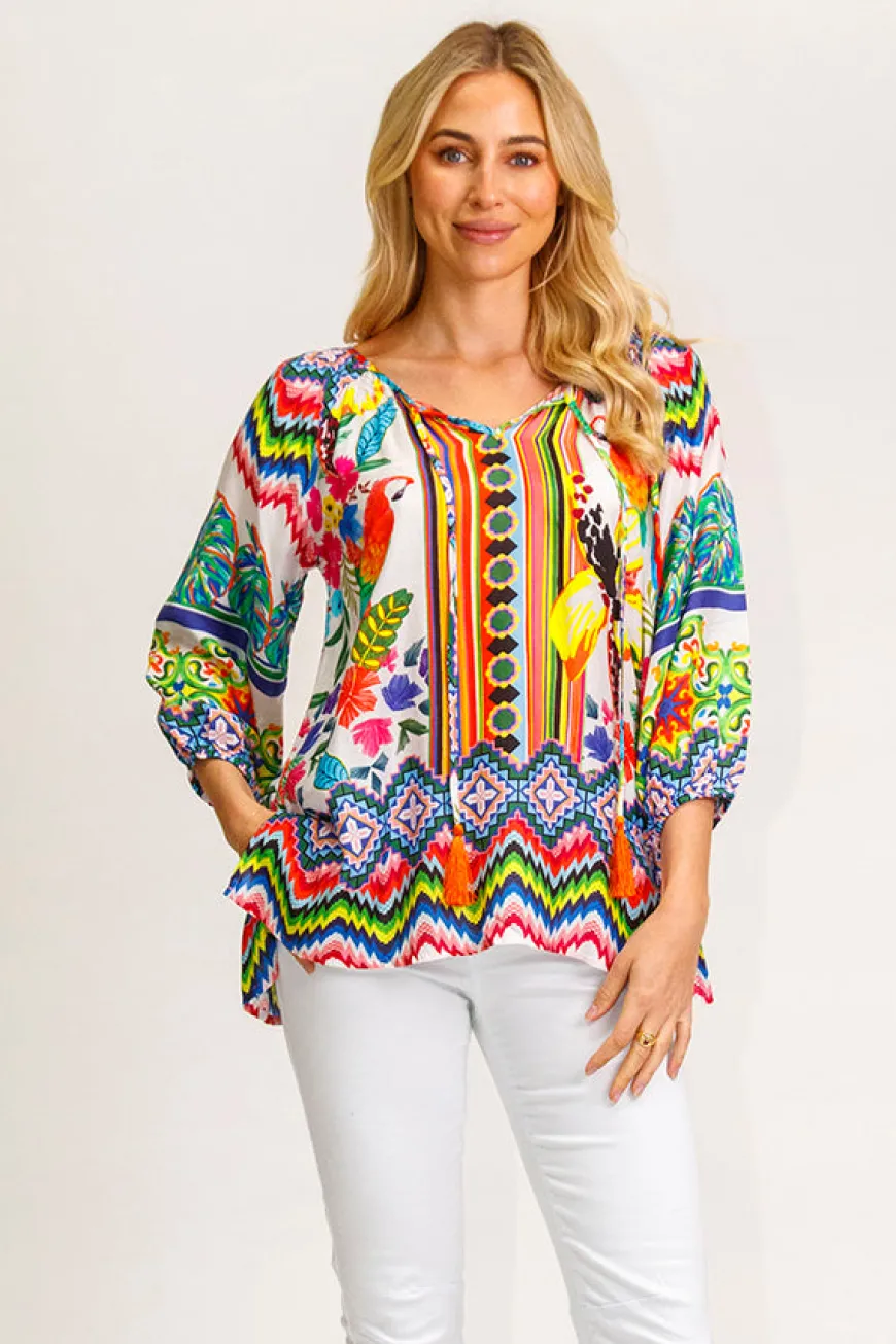 Lulalife Hastings Top White