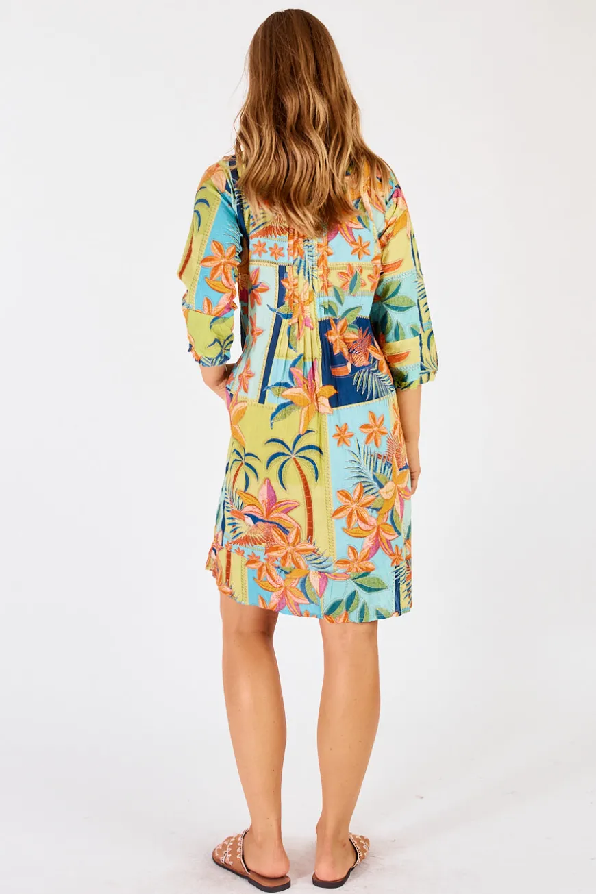 lulalife_jemma_tuck_dress_1.webp Lulalife Jemma Tuck Dress Mist