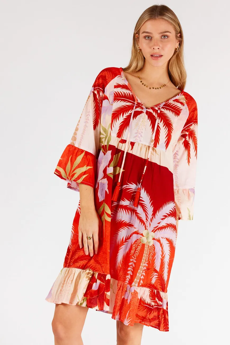 LulaLife Josie Dress Melon