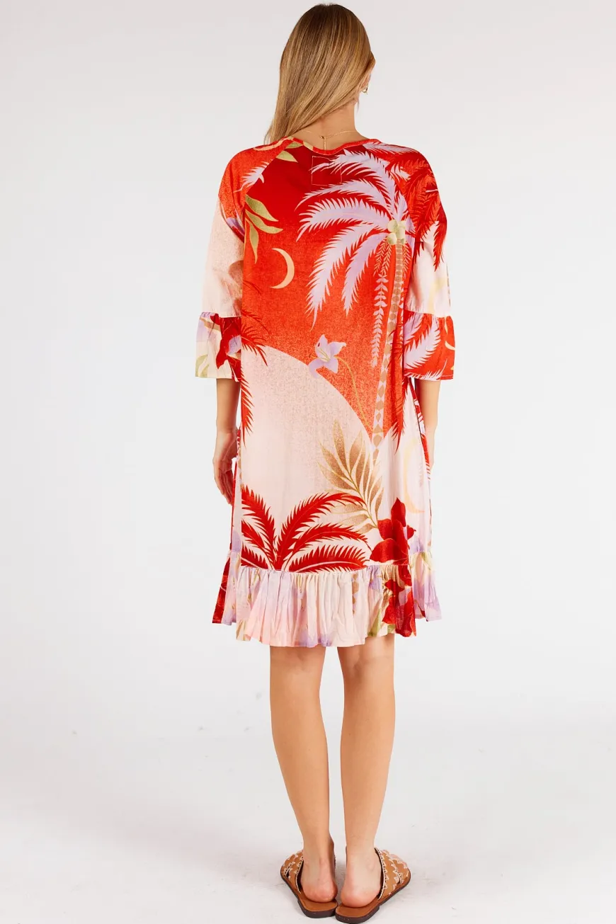 lulalife_josie_dress_melo_1.webp LulaLife Josie Dress Melon