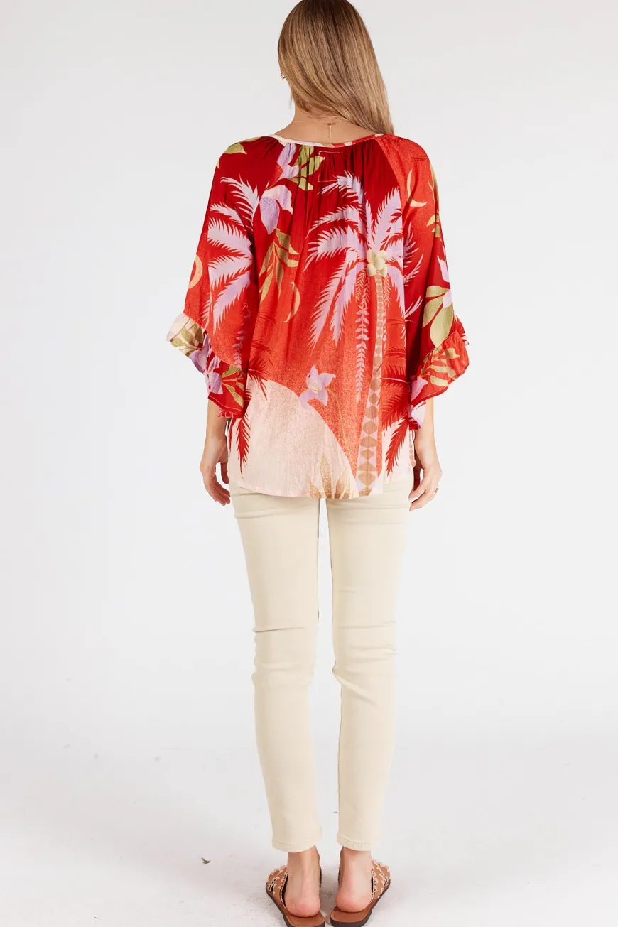LulaLife Josie Top Melon