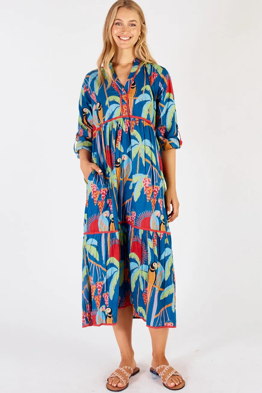 LulaLife Lainie Midi Ocean
