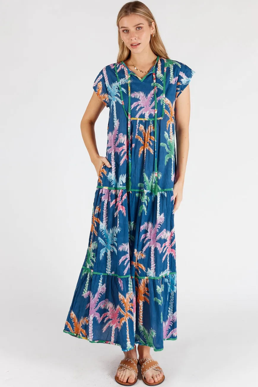 LulaLife Leilani Maxi Navy