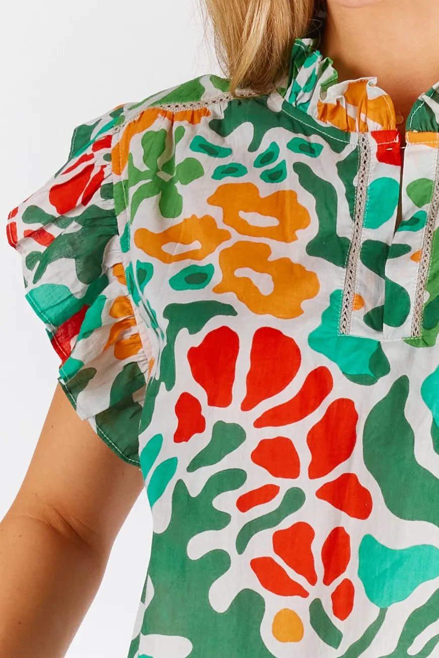 lulalife_lilah_ruffle_top_3.webp LulaLife Lilah Ruffle Top Sea
