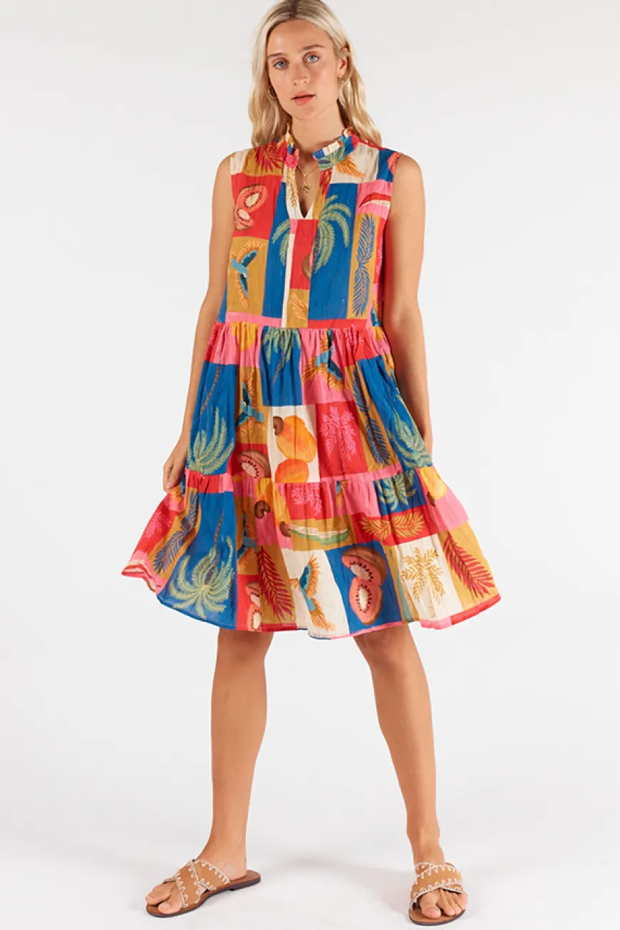 LulaLife Madison Sundress Melon