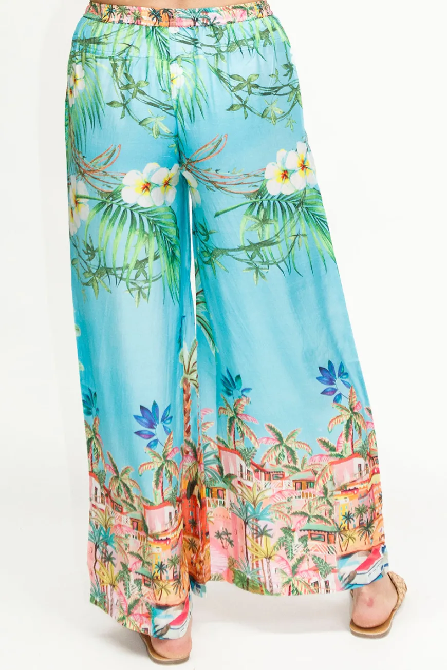 Lulalife Majorca Pant Lagoon