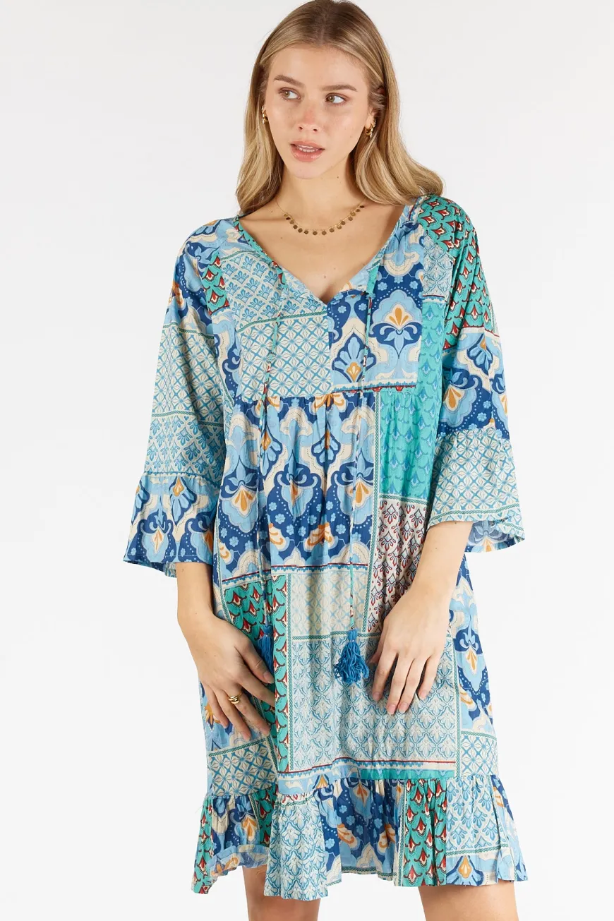 LulaLife Maya Dress Lagoon