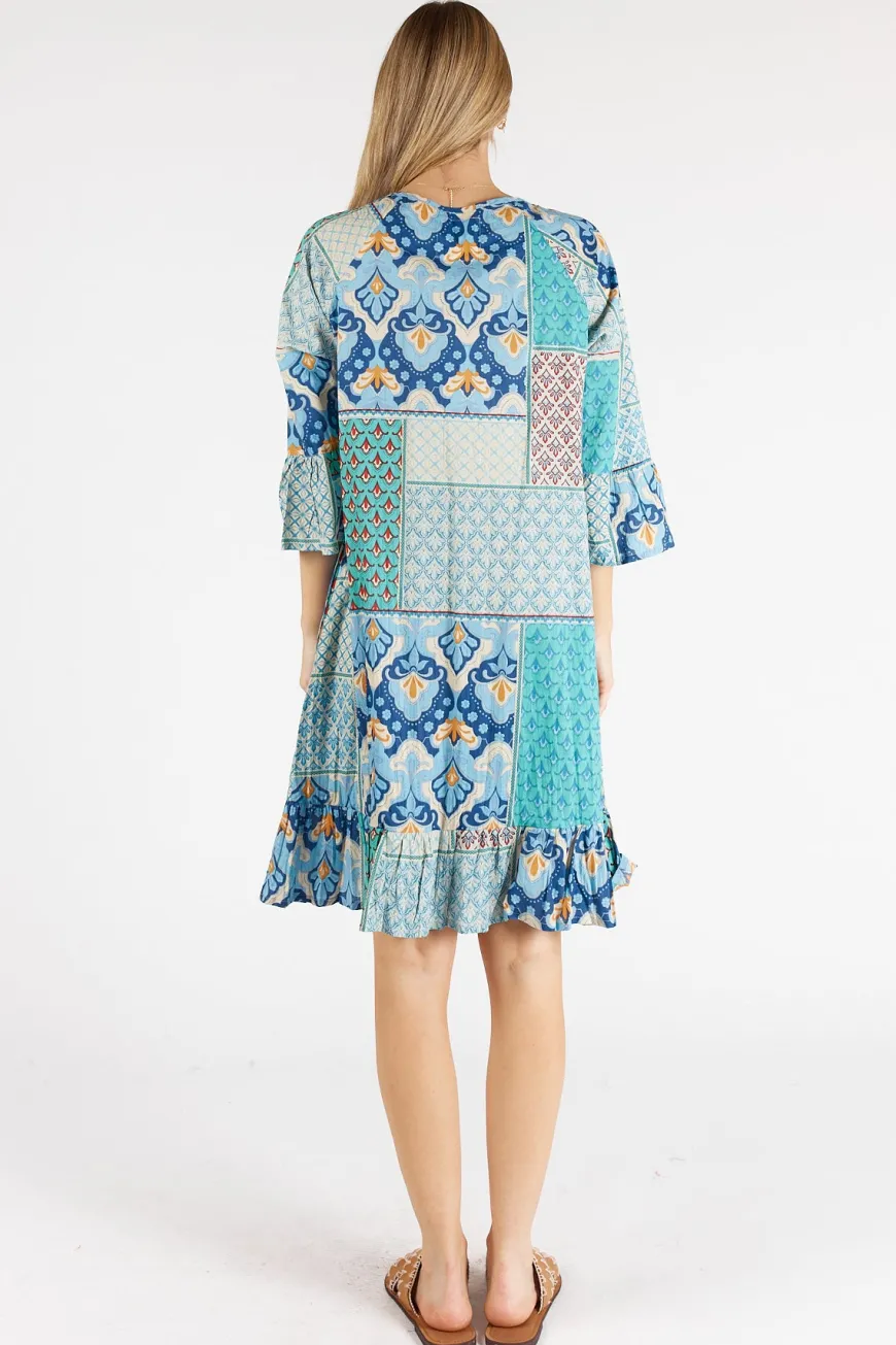 LulaLife Maya Dress Lagoon