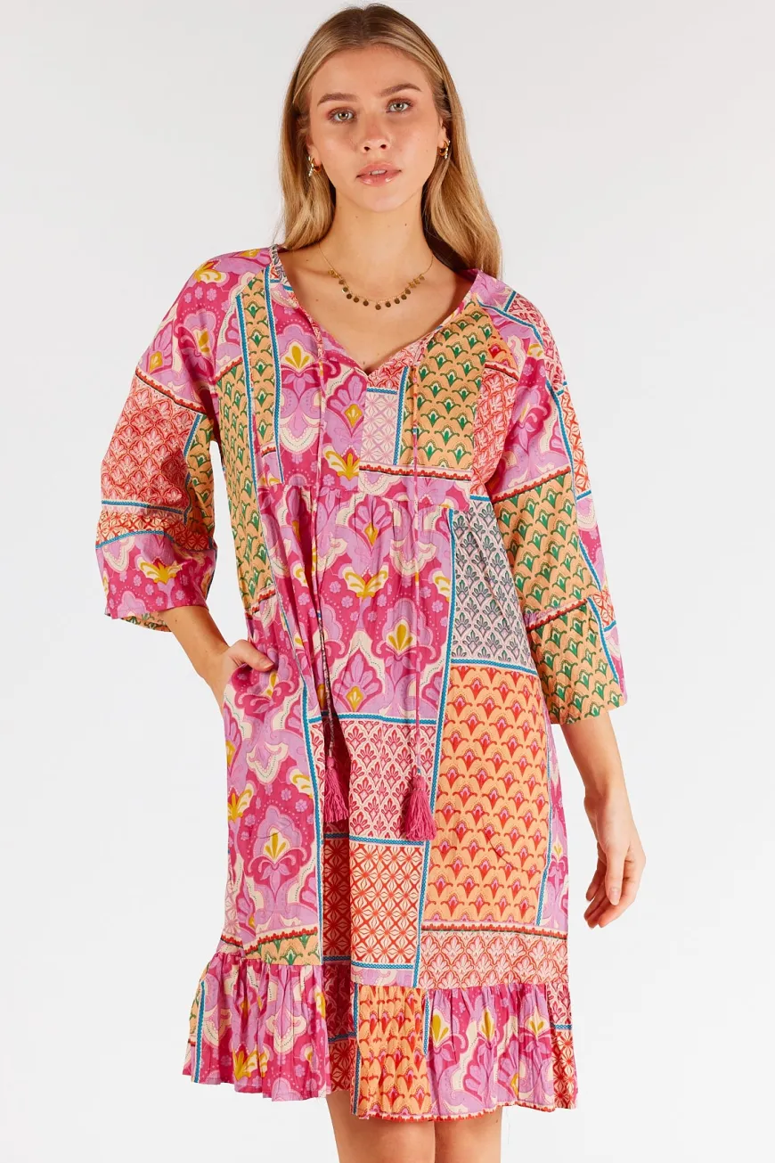 LulaLife Maya Dress Melon