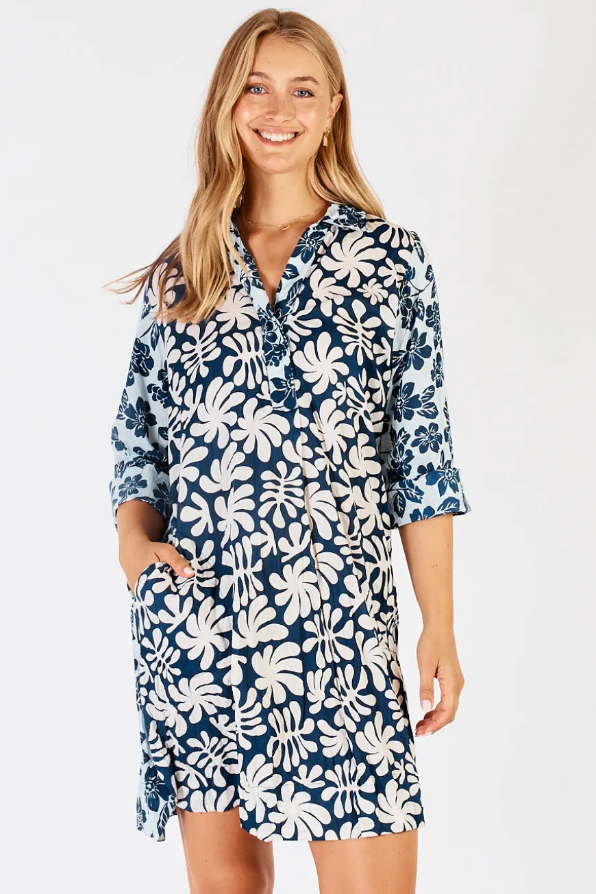 LulaLife Mia Shirtmaker Navy