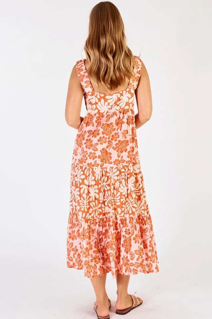 LulaLife Mia Sundress Apricot