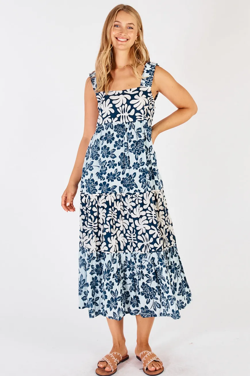 LulaLife Mia Sundress Navy