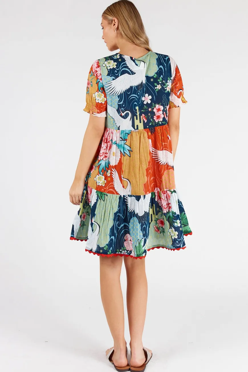 LulaLife Mitzuki Dress Multi