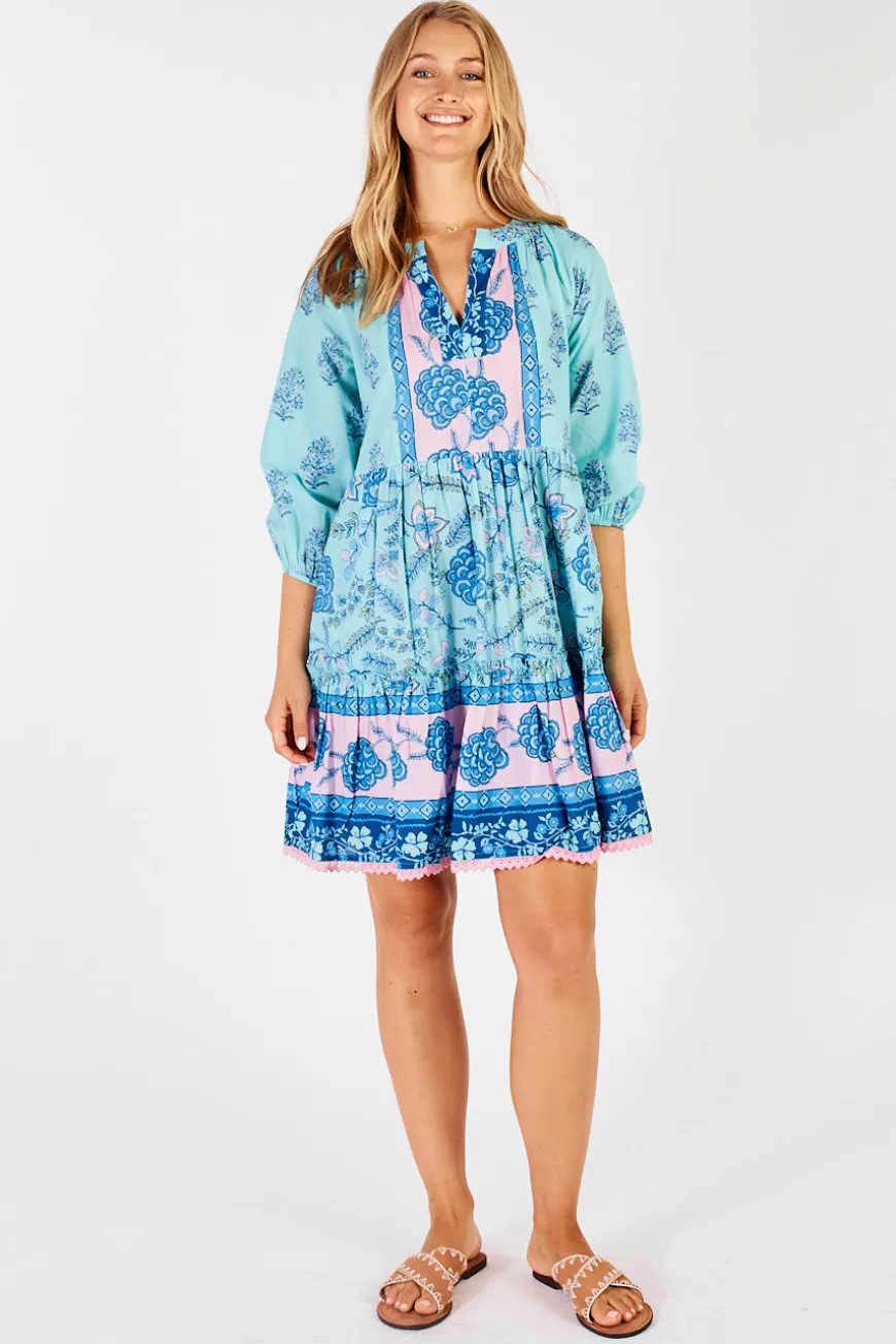 Lulalife Raine Dress Lagoon