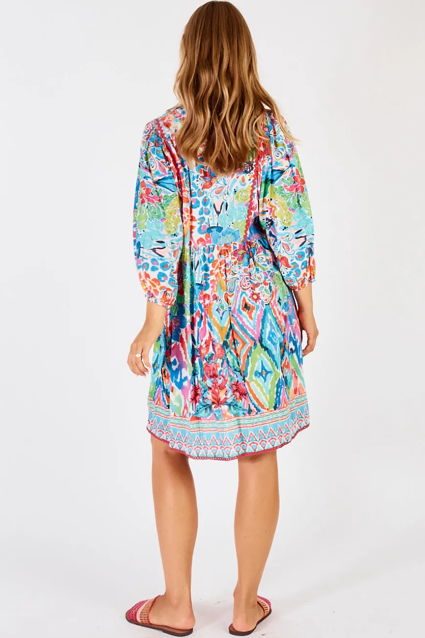 LulaLife Rumi Dress Lagoon