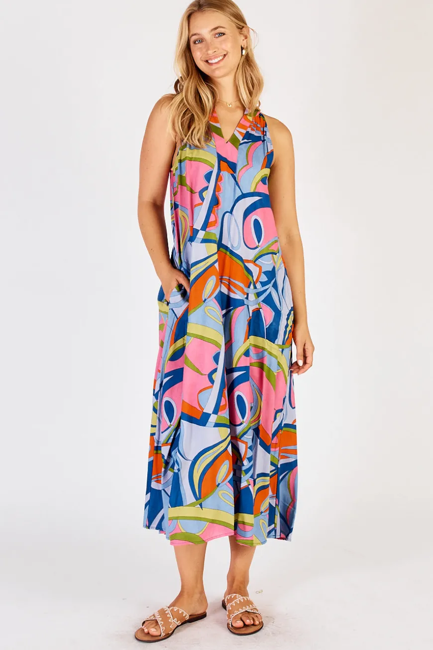 LulaLife Tilly Maxi Sky