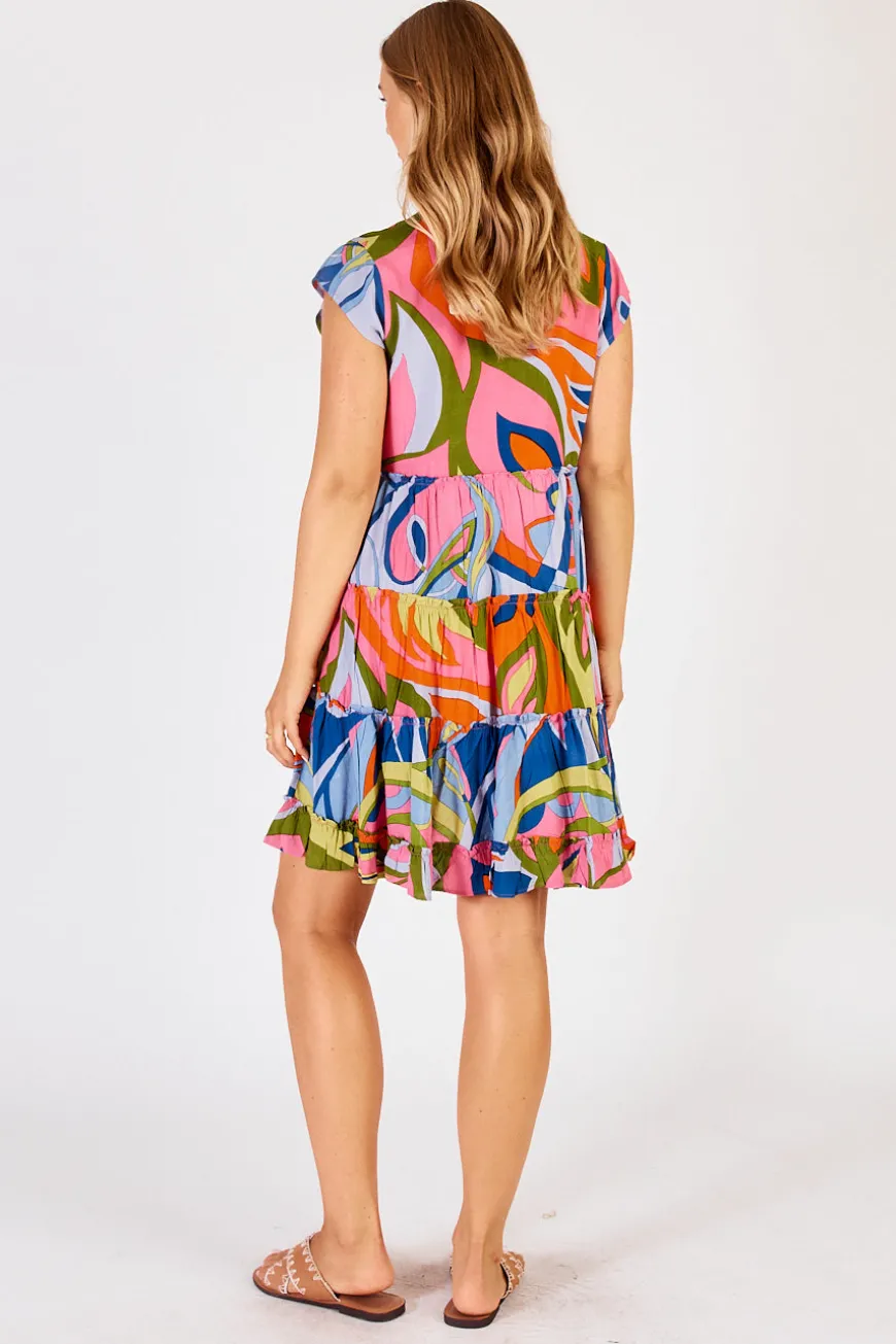 LulaLife Tilly Tiered Dress