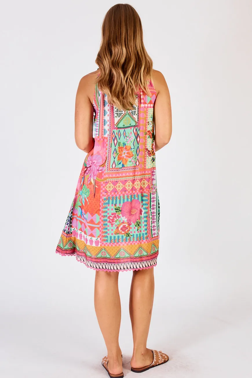 LulaLife Vivone Sundress Melon