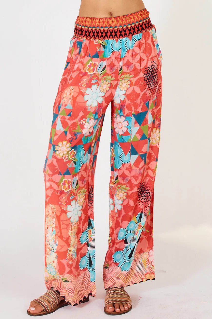LulaSoul Amalfi Pant Red