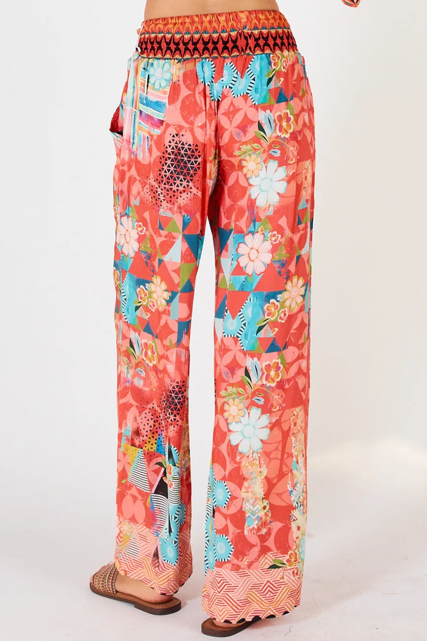 LulaSoul Amalfi Pant Red