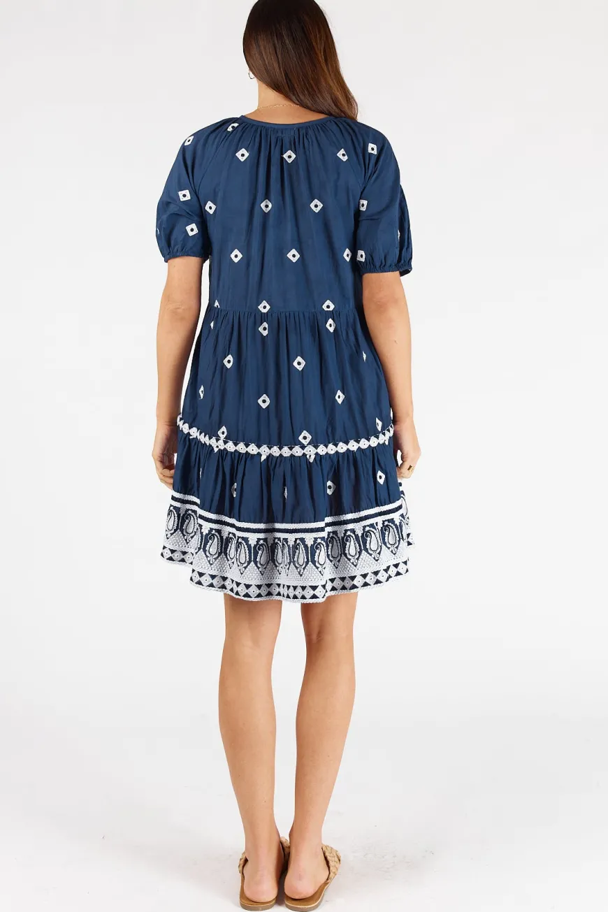 LulaSoul Antigua Dress Navy