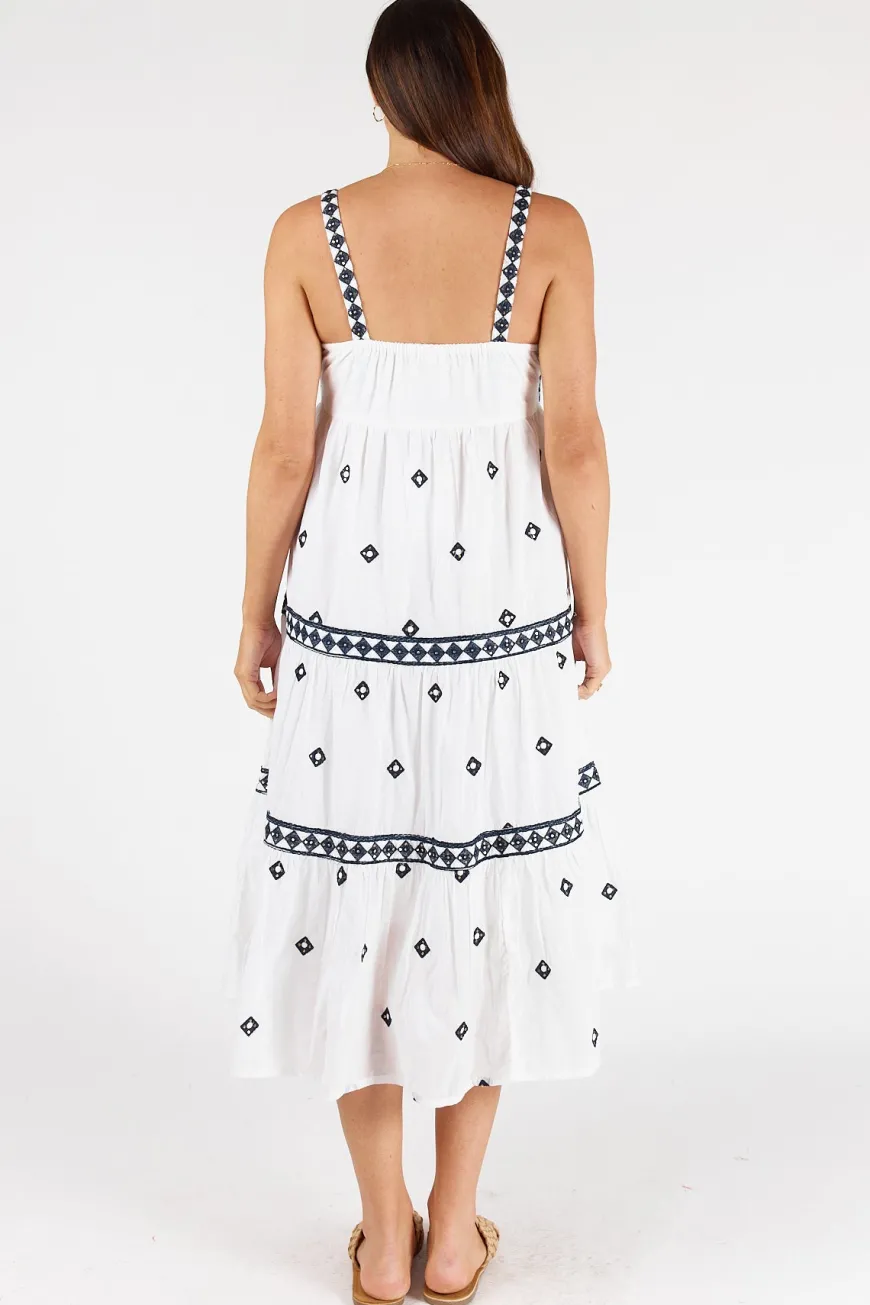 LulaSoul Antigua Sundress White