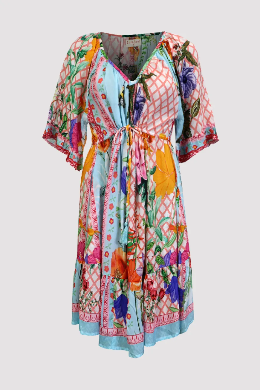 LulaSoul Belize Tie Dress Mist