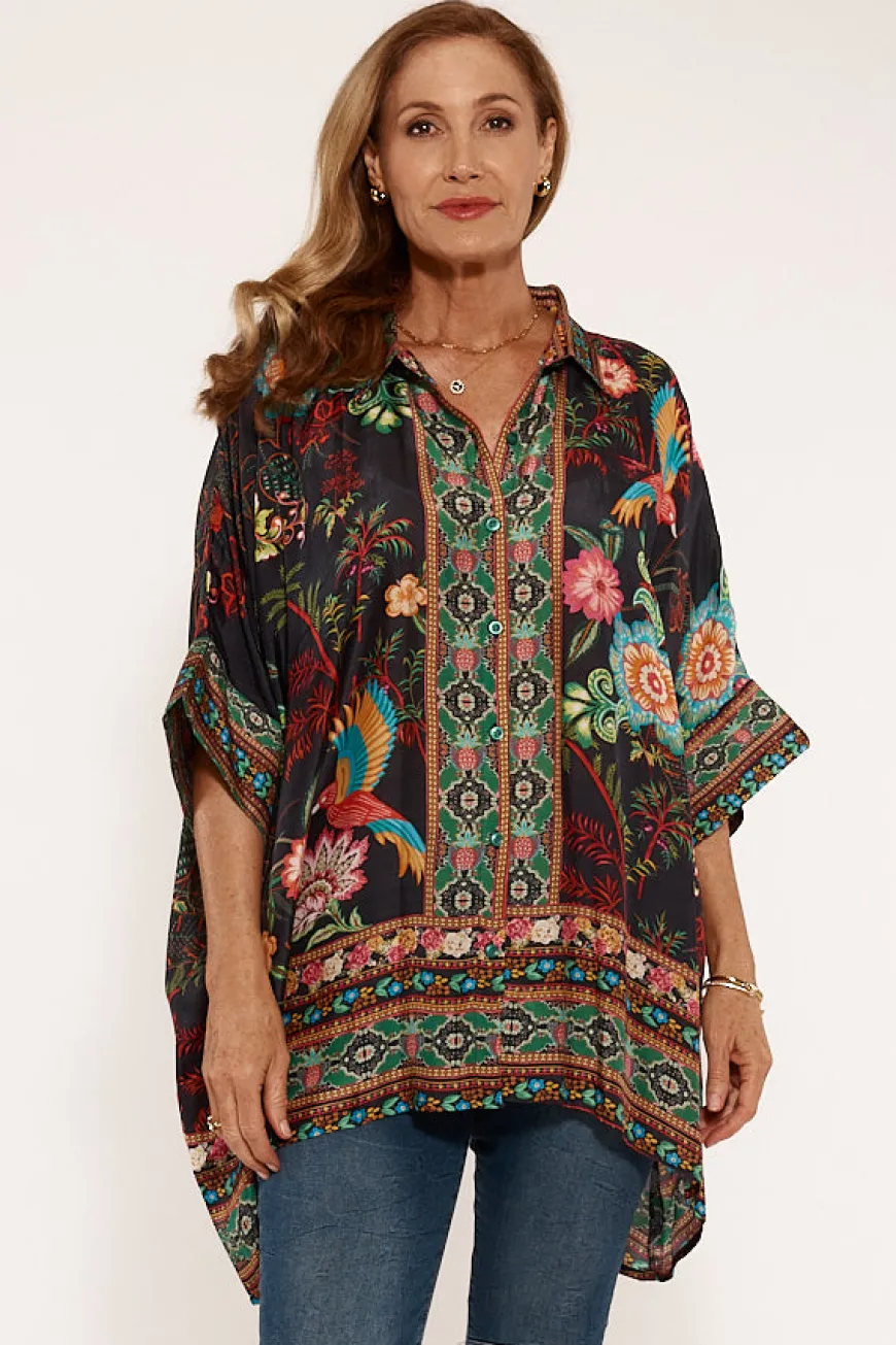 Lulasoul Cuckoo Kaftan Shirt
