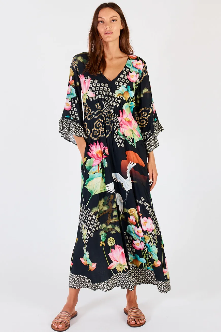 LulaSoul Yoshiko Midi Black