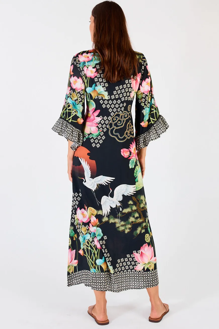 LulaSoul Yoshiko Midi Black