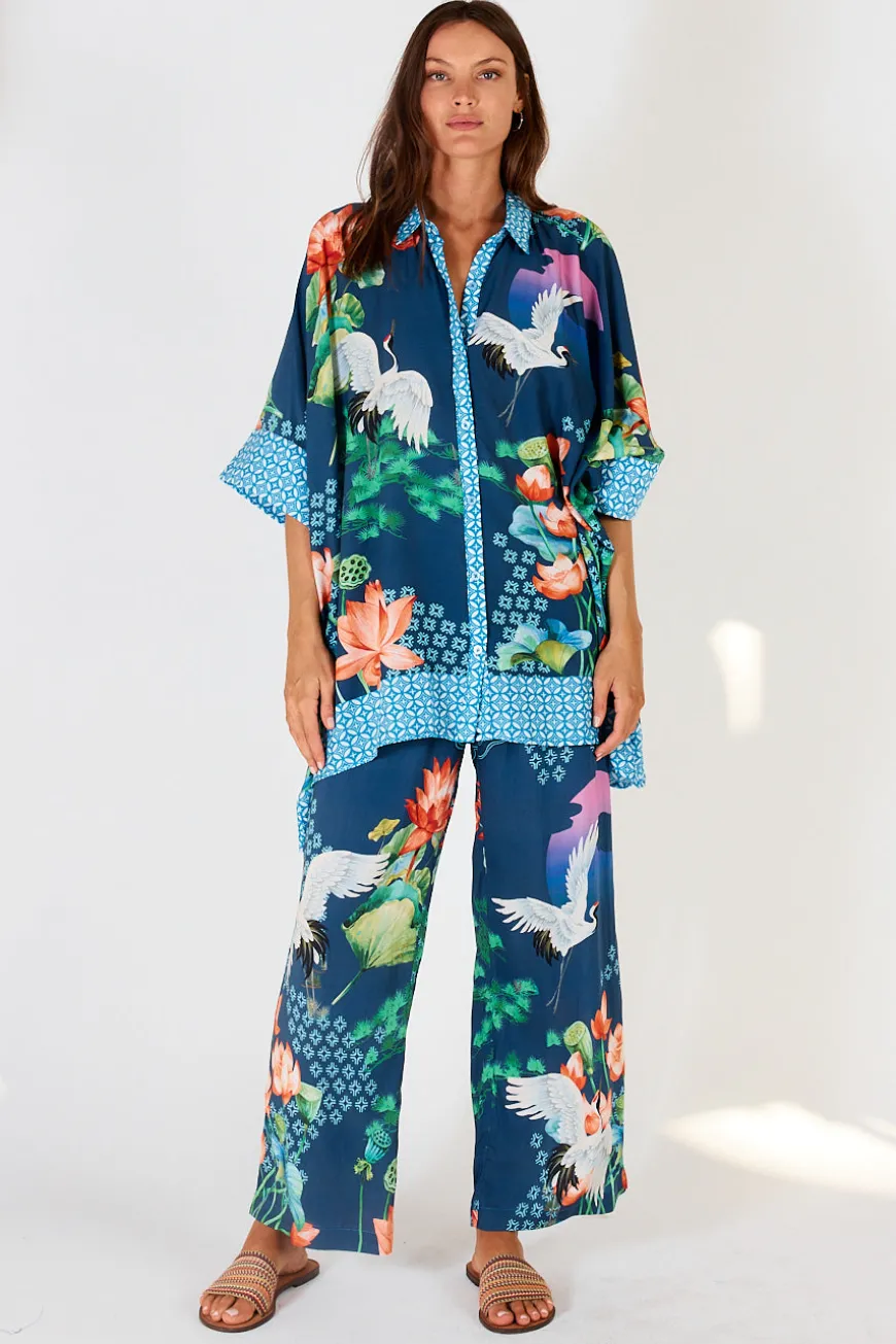 LulaSoul Yoshiko Pant Navy