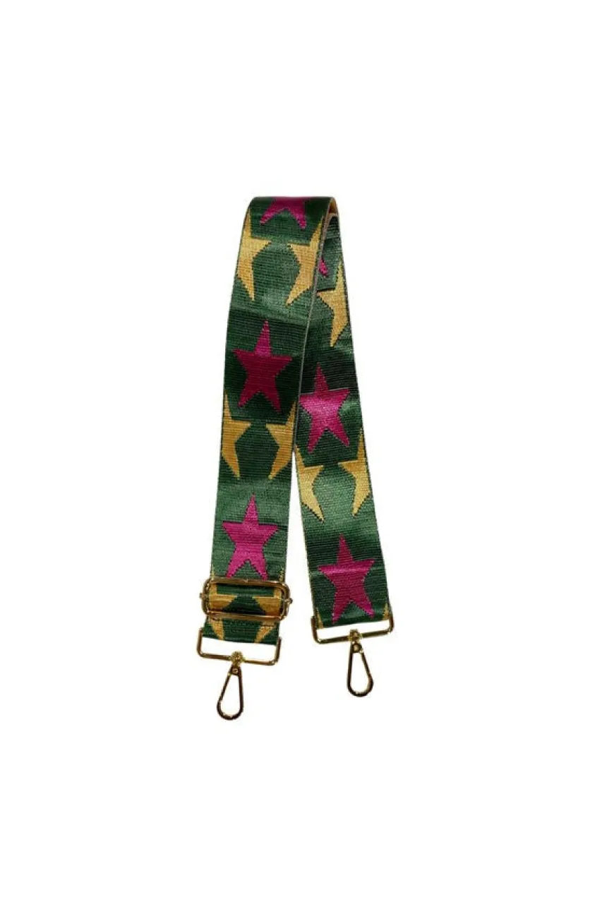 Pink Star Bag Strap
