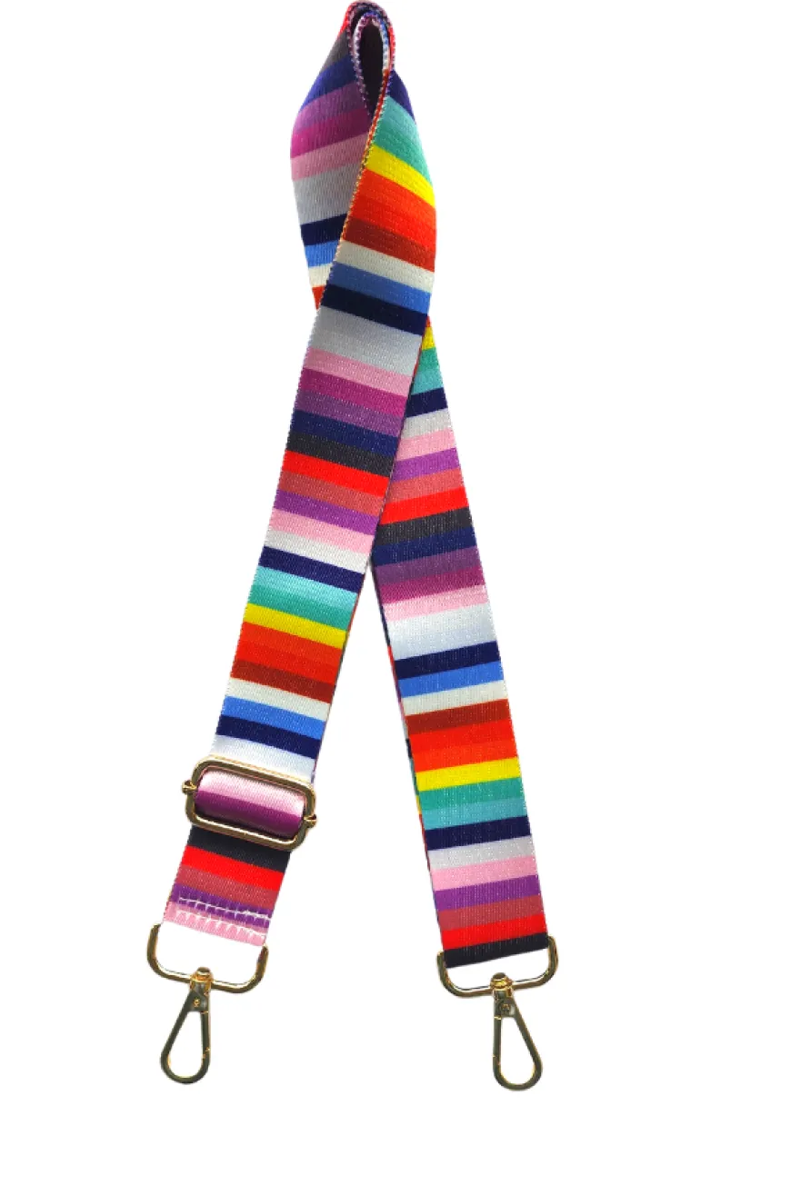 Rainbow Stripe Bag Strap